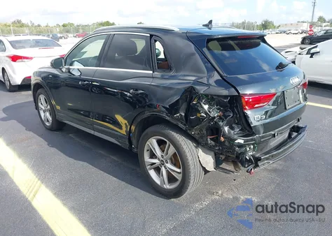 2021 Audi Q3 Premium 45 Tfsi S Line Quattro Tiptronic z USA, uszkodzony, nr VIN WA1DECF33M1038760